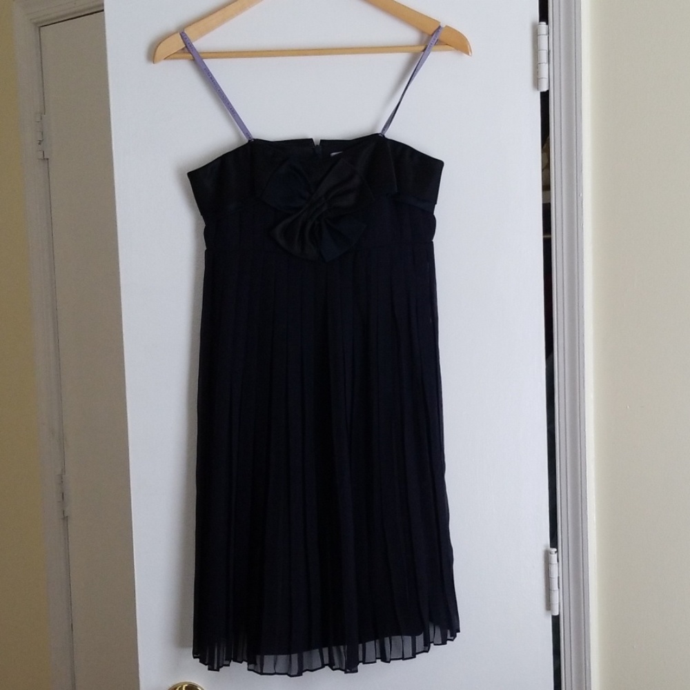 NWT Vera Wang Lavender Label Blue Silk Dress